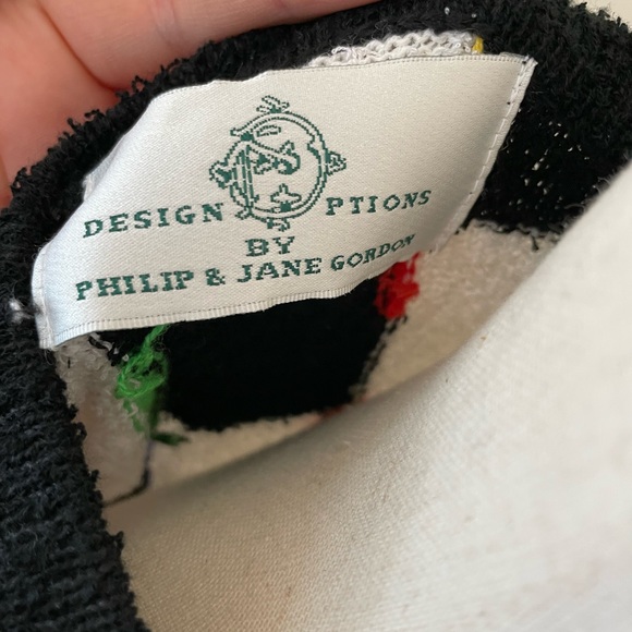 Vintage Grandma Checkerboard Colorful Sweater - Picture 5 of 15